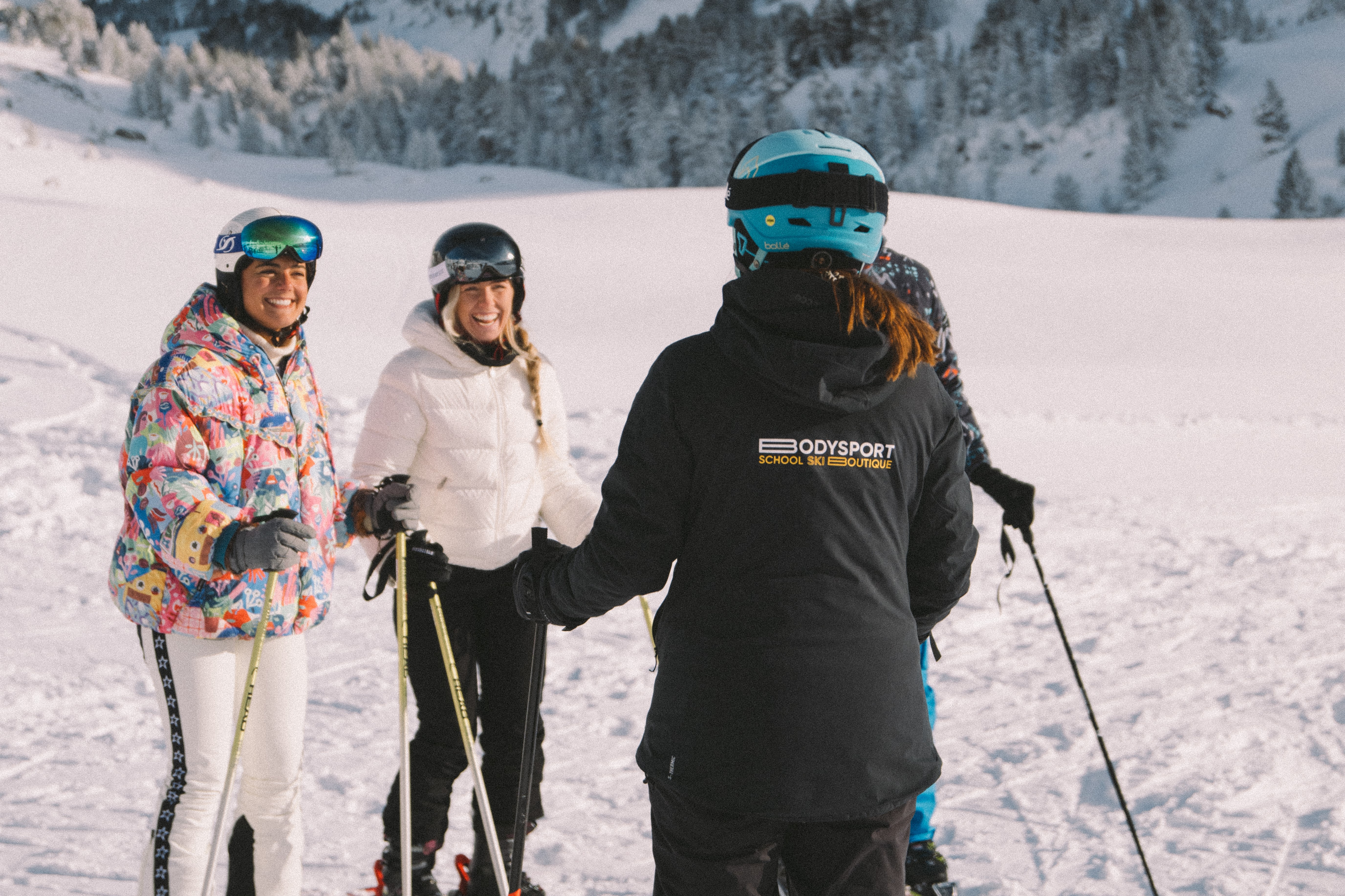 Adult ski lessons
